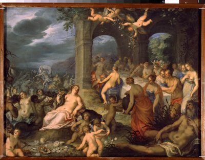 Tanrıların bayramı, Peleus ve Thetis