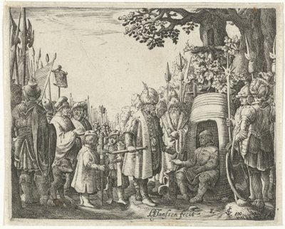 Büyük İskender ve Diogenes by Hans Janssen