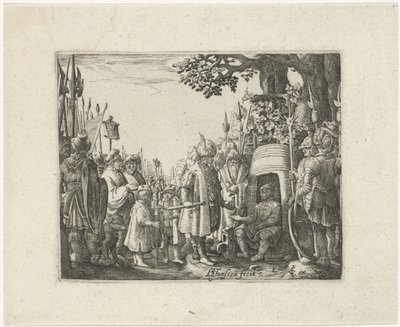 Büyük İskender ve Diogenes by Hans Janssen