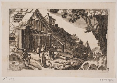 Kutsal Aile ve Kutsal Üç Kral ile Manzara by Hans Jørgen Kirksteen