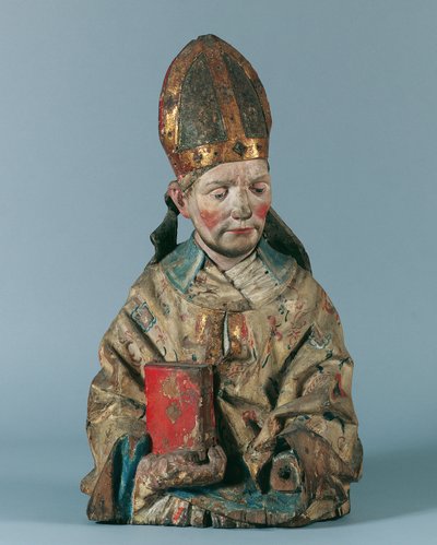 yarım figür St. Piskopos by Hans Klocker (Umkreis)