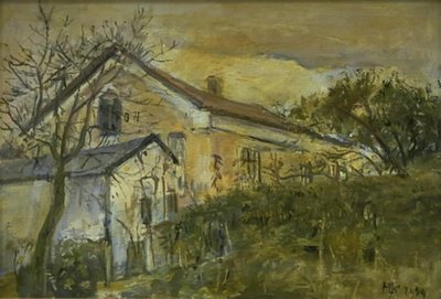 Forsamlingshuset içinde Slagslunde by Hans Knudsen