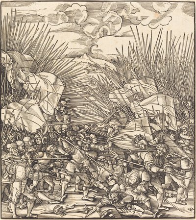 Cividale Savaşı by Hans Leonard Schaufelein