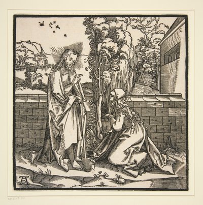 Mesih ve Magdalene by Hans Leonard Schaufelein