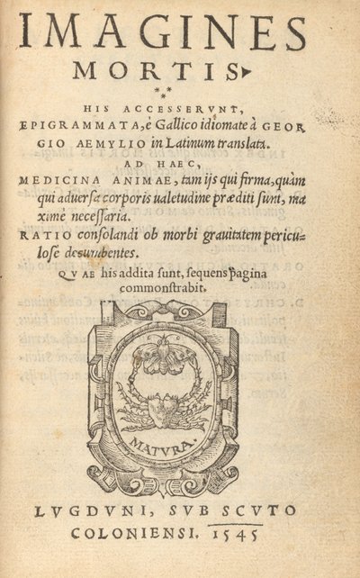 Mortis'i Hayal Ediyor (Ölümün Dansı) by Hans Lützelburger after Hans Holbein the Younger