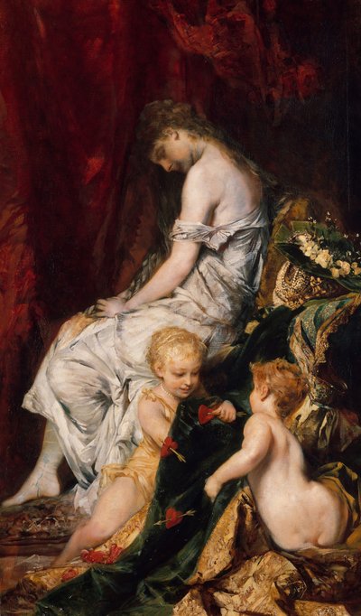 Balodan Sonra Rüya. by Hans Makart
