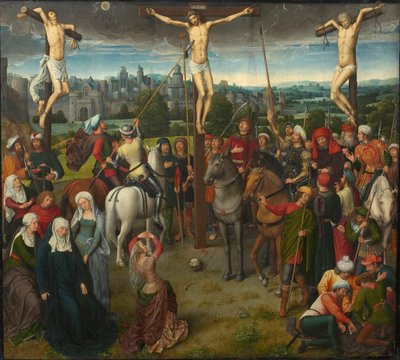 Calvary Triptik, orta panel, 1480
