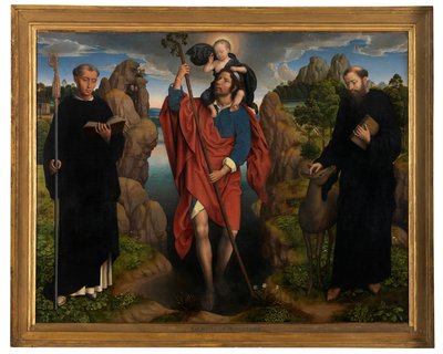 Willem Moreel Triptych'in orta paneli by Hans Memling