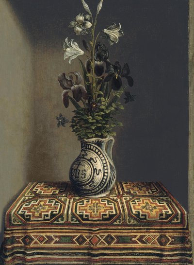 Sürahideki Çiçekler, yaklaşık 1485 by Hans Memling