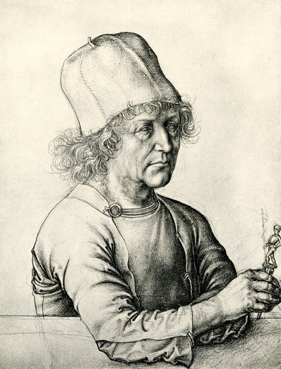 Bir kuyumcu portresi by Hans Memling