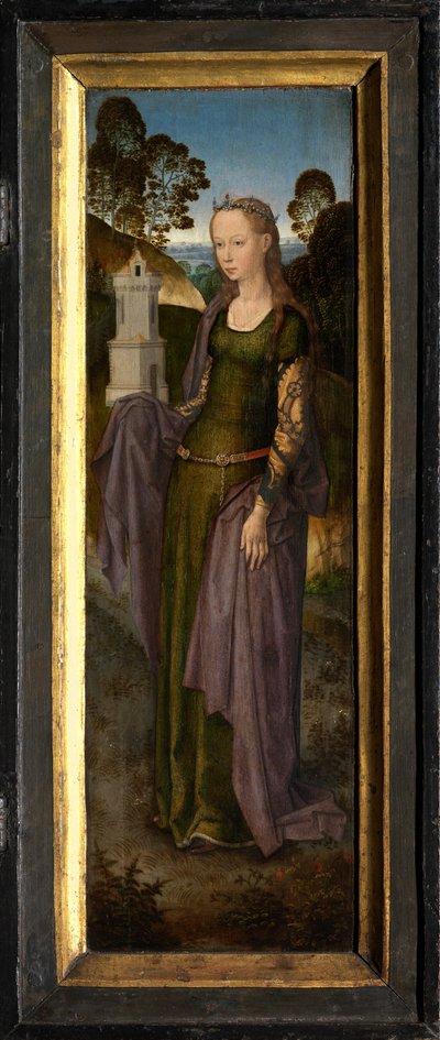 Adriaan Reins Triptych'in sağ kanadı by Hans Memling