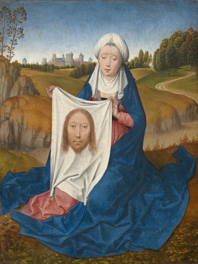 Aziz Veronica [ön yüz], c. 14701475. by Hans Memling