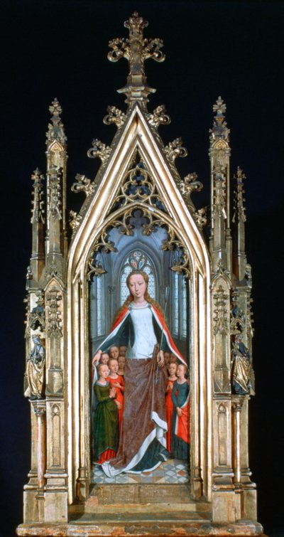 Aziz Ursula Tapınağı, Aziz Ursula ve Kutsal Bakireler, 1489 by Hans Memling