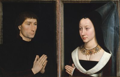 Tommaso di Folco Portinari 1428-1501, Maria Portinari ..., yaklaşık. 1470. by Hans Memling