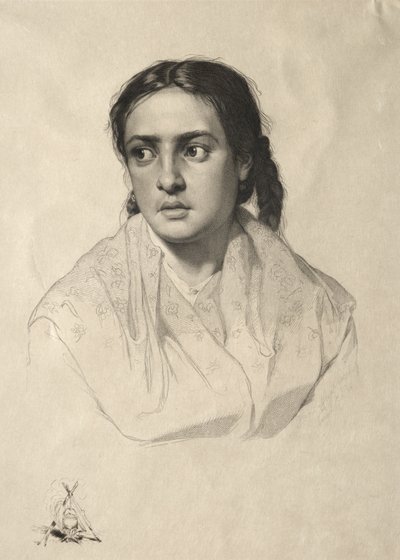 Bir Kızın Başı by Hans Meyer