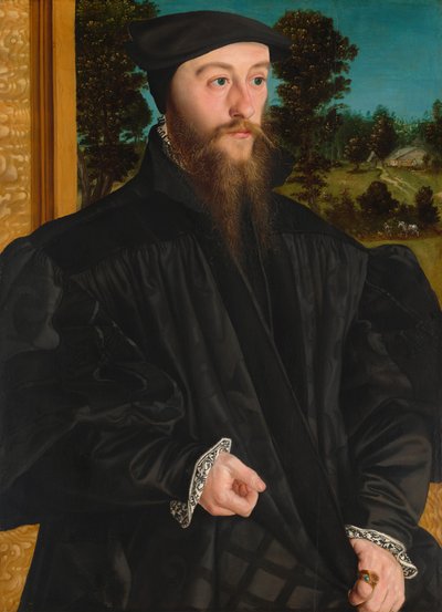 Fröschl Ailesi Üyesi, c. 15391540. by Hans Mielich