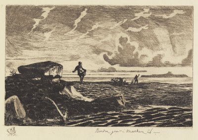 Çiftçi tarlaya çıkıyor by Hans Nikolaj Hansen