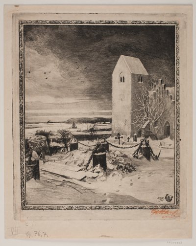 Bir dalda yüksek. BİZ. mezarlık by Hans Nikolaj Hansen