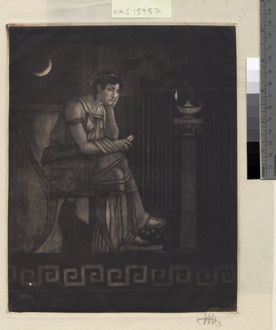 tezgah ile Penelope by Hans Nikolaj Hansen