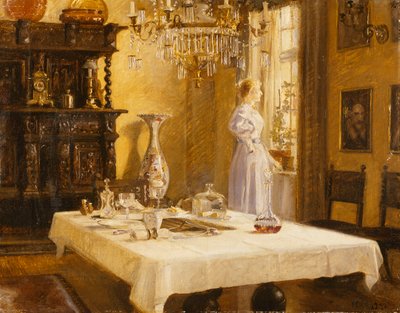 Geç Varış, 1894 by Hans Nikolaj Hansen