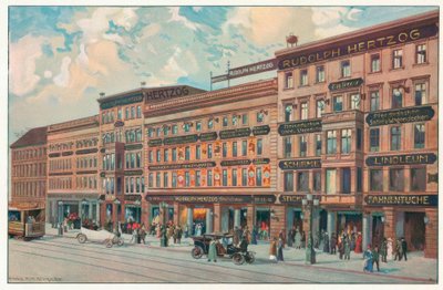 Rudolph Hertzog, Berlin C. Front Breite Strasse by Hans Rudolf Schulze