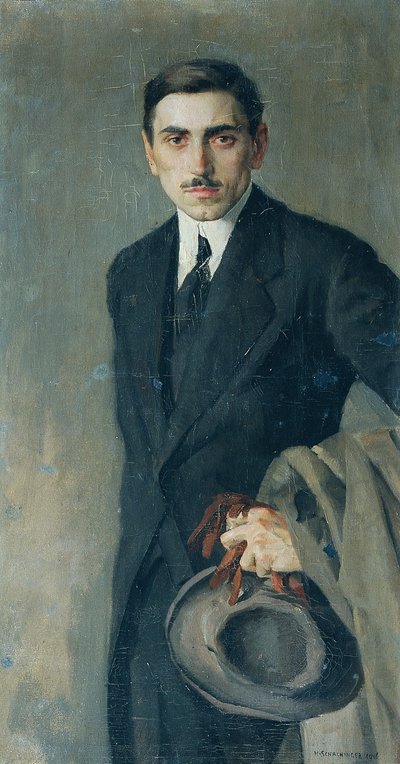 Ressam Fritz Zerritsch by Hans Schachinger