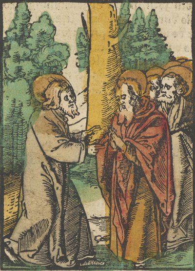 Mesih Öğrencilerine Öğretiyor, 1, Das Plenarium, 1517. by Hans Schäufelein the Elder