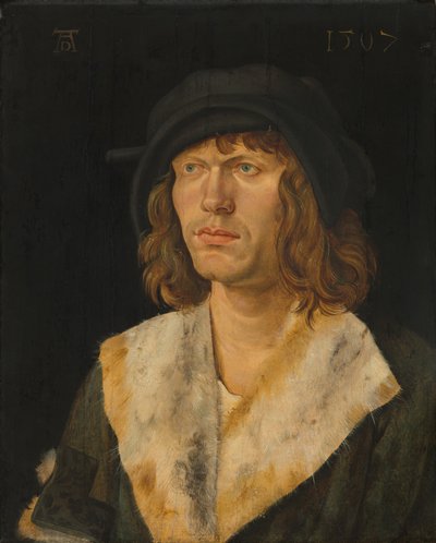 Bir Adamın Portresi, c. 1507. by Hans Schäufelein the Elder