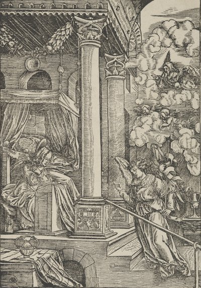 Duyuru. by Hans Schäufelein the Elder