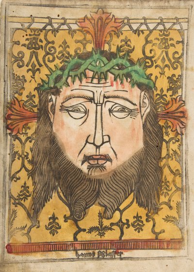 Sudarium, yaklaşık 1470-75. by Hans Schlaffer of Ulm