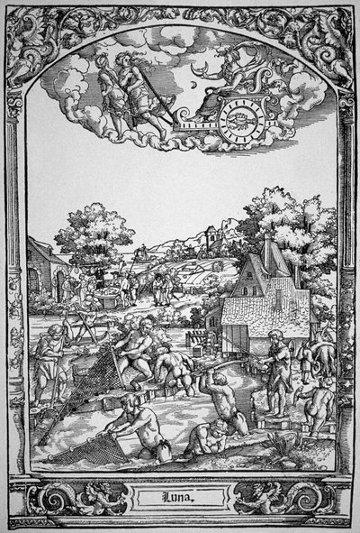 Ay (ahşap oyma) by Hans Sebald (School of) Beham