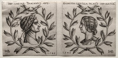 İmparator Trajan ve Domitia Calvilla