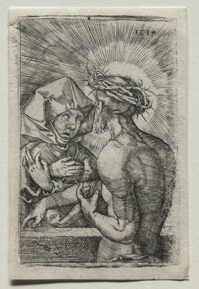 İsa ve Bakire by Hans Sebald Beham