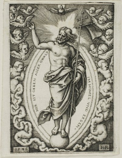 Dünya üzerindeki İsa by Hans Sebald Beham
