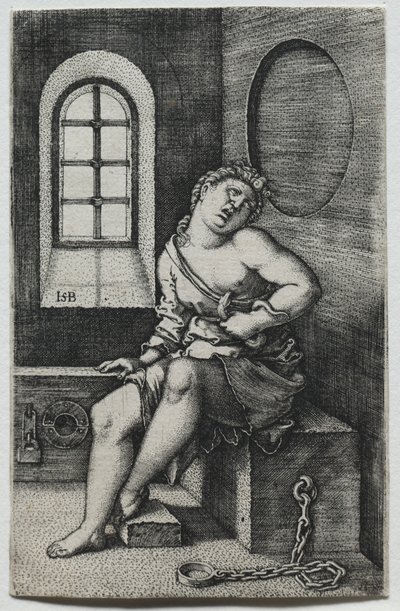 Kleopatra by Hans Sebald Beham