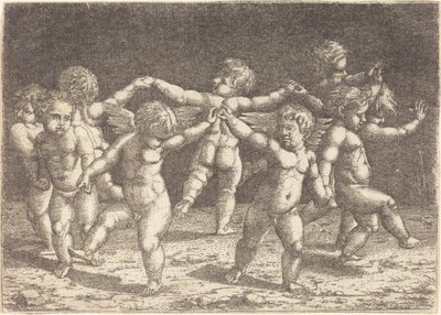 Aşk Tanrılarının Dansı by Hans Sebald Beham