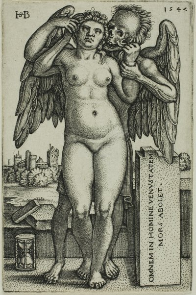 Ölüm ve Kız by Hans Sebald Beham