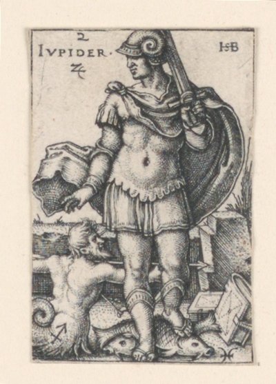 Jüpiter, Yedi Gezegenden by Hans Sebald Beham