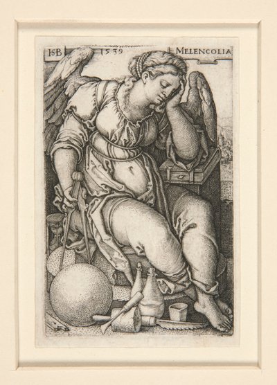 melankoli by Hans Sebald Beham