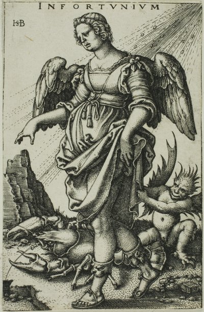 talihsizlik by Hans Sebald Beham