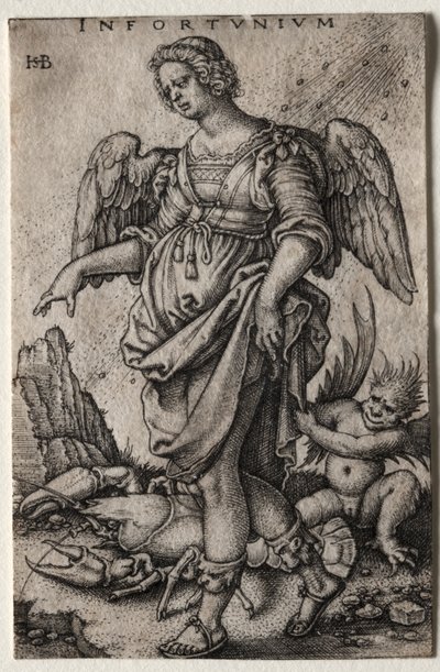 talihsizlik by Hans Sebald Beham