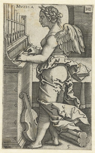 Müzik by Hans Sebald Beham