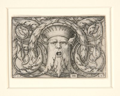 Mascaronlu panel (maskeli süsleme) by Hans Sebald Beham
