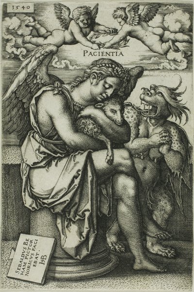 Sabır by Hans Sebald Beham