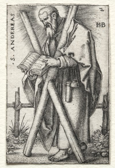 Andrew, 1545-1546. by Hans Sebald Beham