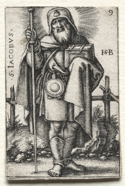 Büyük Aziz James, 1545-1546. by Hans Sebald Beham