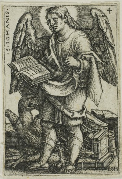 Dört Evangelistten Aziz John by Hans Sebald Beham