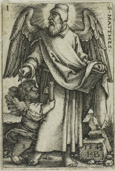 Dört Evangelistten Aziz Matta by Hans Sebald Beham