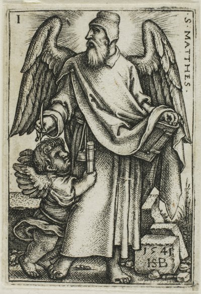 Dört Evangelistten Aziz Matta by Hans Sebald Beham