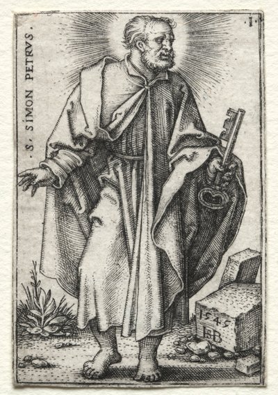 Aziz Simon Peter by Hans Sebald Beham